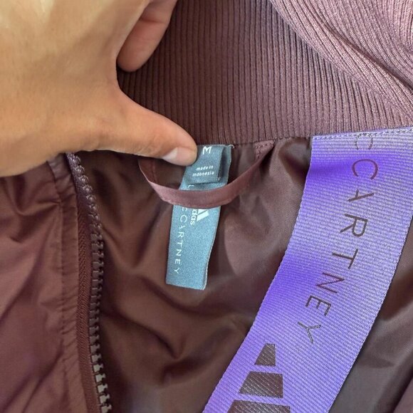 Adidas By Stella Mccartney Pullover Jacket | Burgundy & Purple| Women’s Size M - Picture 4 of 4